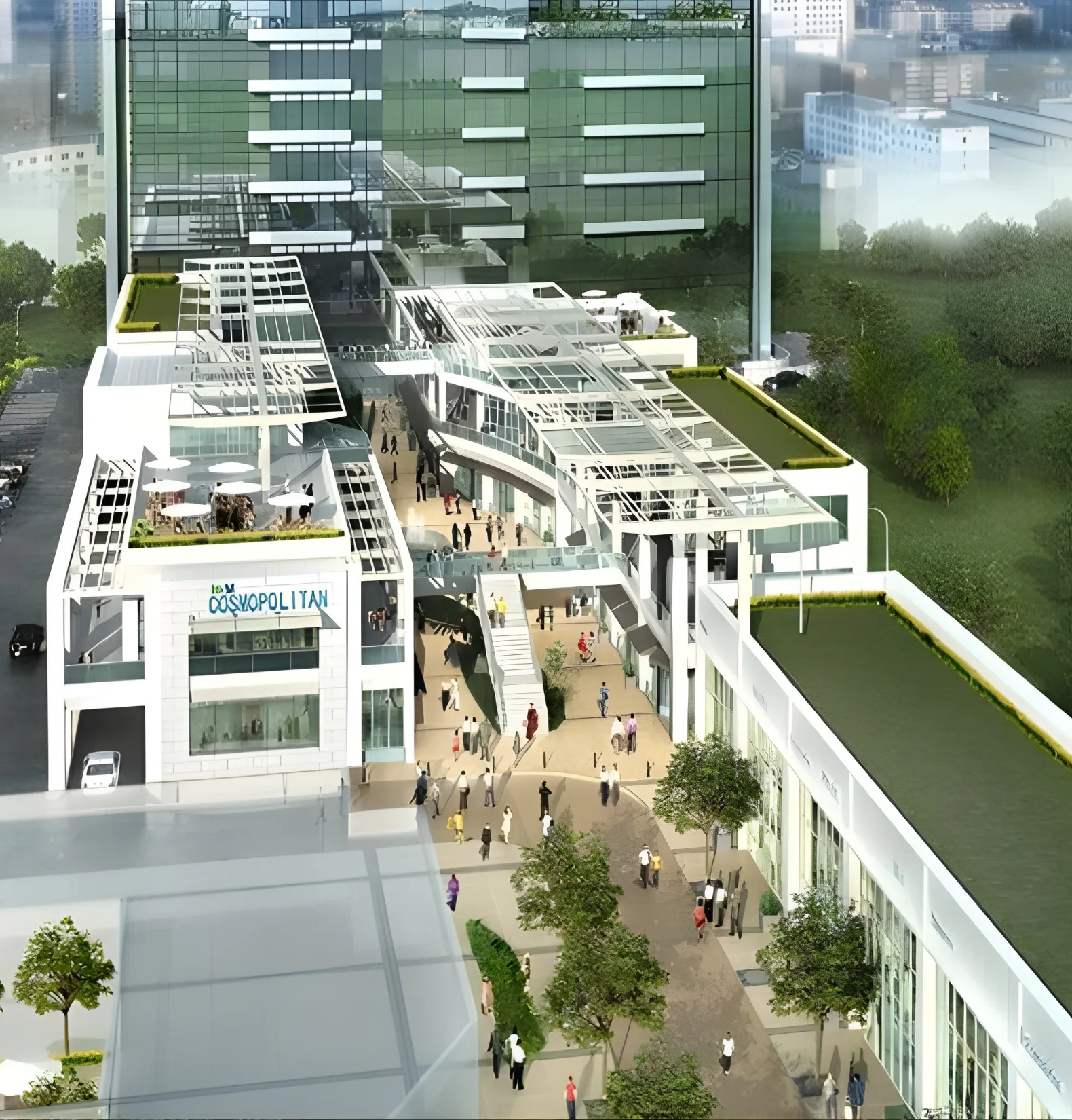 Retail Shops Golf Course Extension