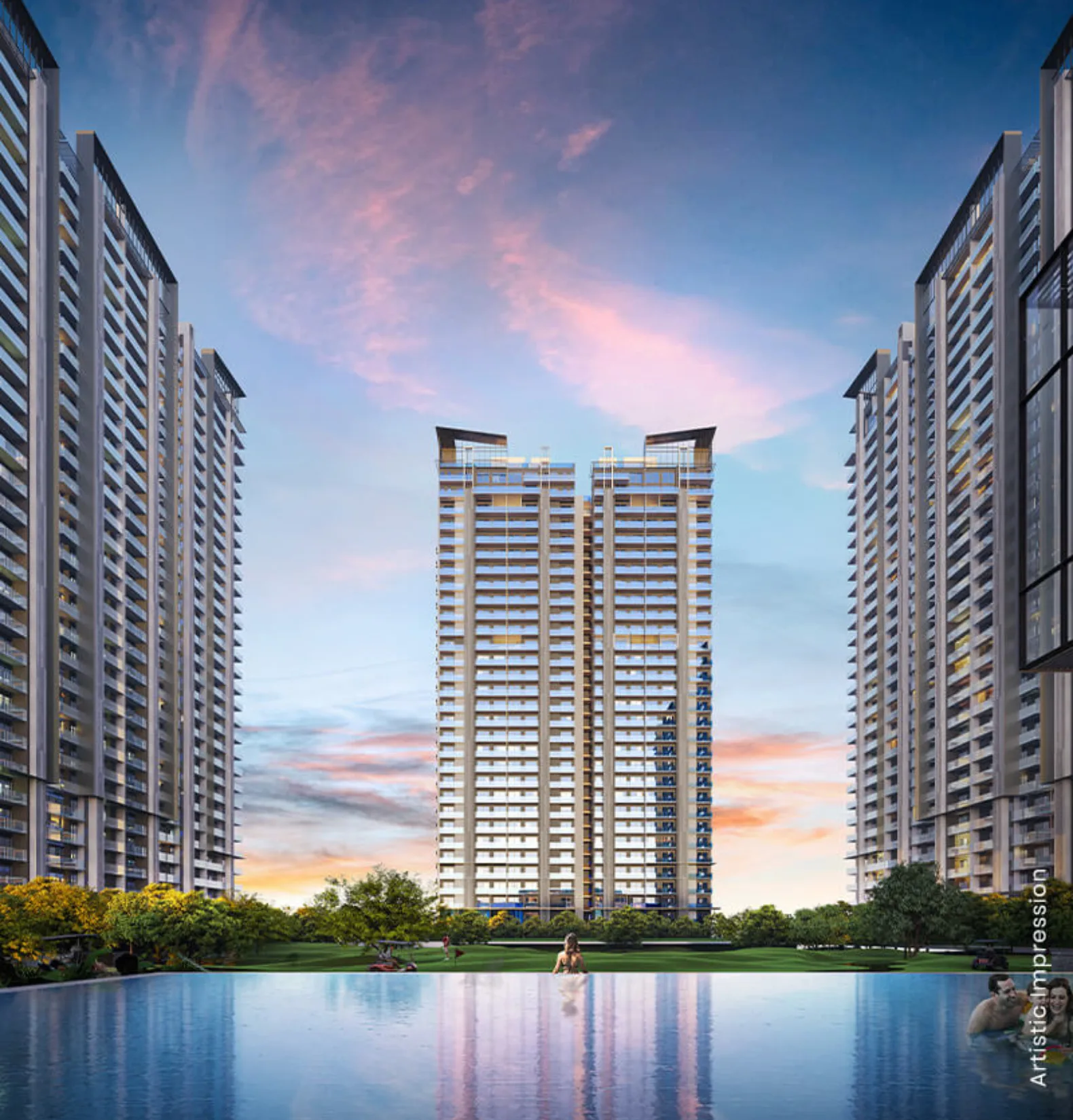 Golf View Luxury Apartments in Sector 79 Gurgaon